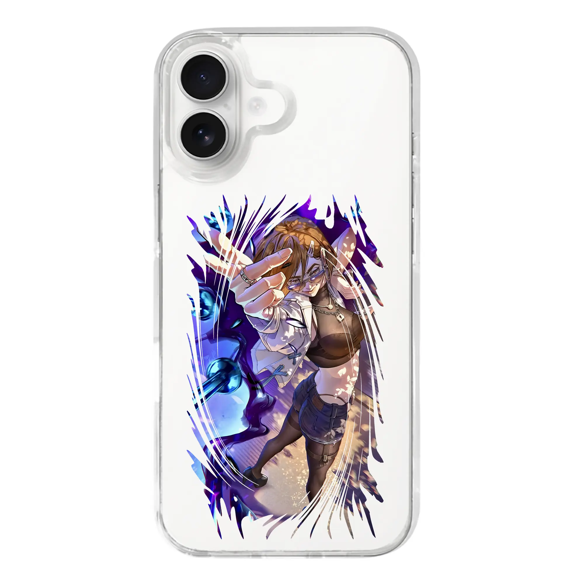 呪術廻戦 グッズ,釘崎 野薔薇 - iPhone 17シリーズ 透明スマホケース – 薄型・耐衝撃・精密フィット保護カバー